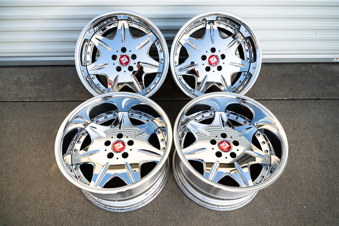 Ruedas Work LS207 de 18" (usadas y fabricadas a pedido)
