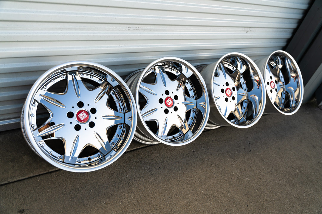 Ruedas Work LS207 de 18" (usadas y fabricadas a pedido)