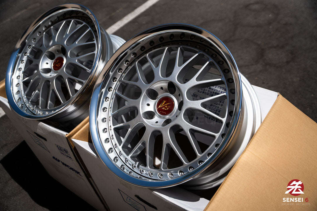 ワーク VSKF# / 18x9.5 +14、18x10.5 +15 / 5x114.3 / ライトグレーシルバー