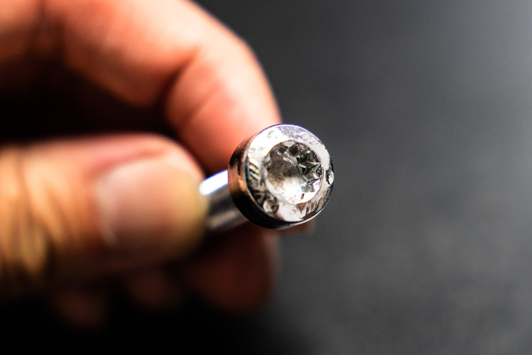 Work M7 Bolt (12pt Female Socket) - Chrome