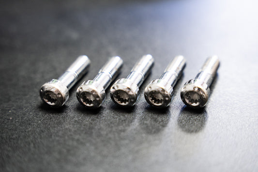 Work M8 Bolt (12pt Female Socket) - Chrome
