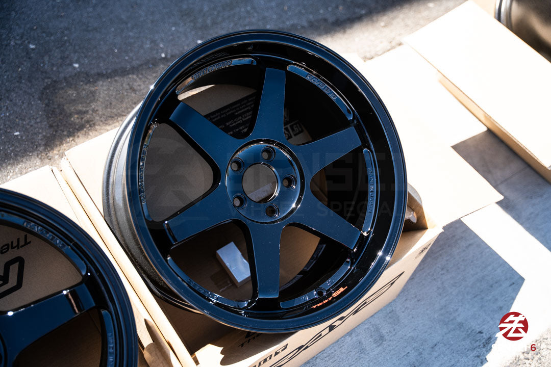 Volk TE37SL / 19x9.5 +22、19x10.5 +35 / 5x112 / ダイヤモンドブラック