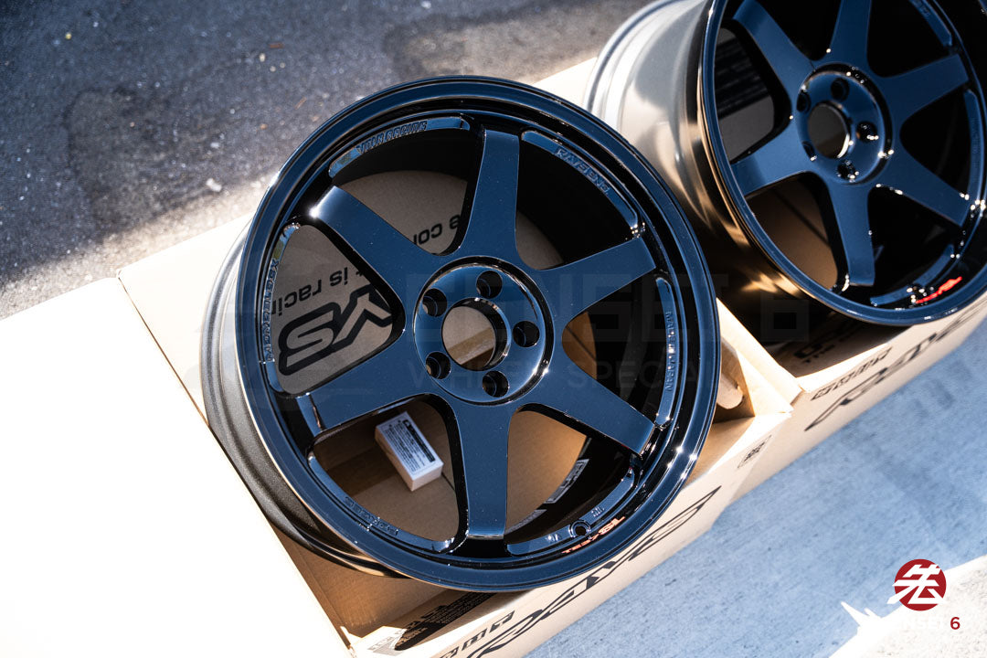 Volk TE37SL / 19x9.5 +22、19x10.5 +35 / 5x112 / ダイヤモンドブラック