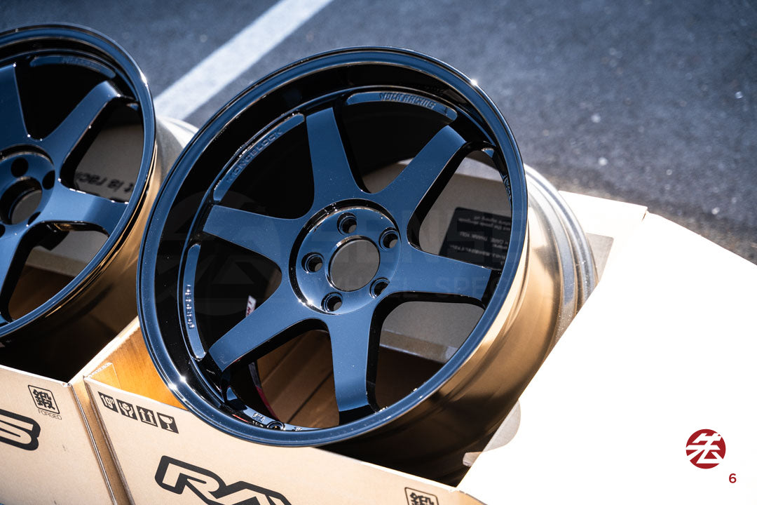 Volk TE37SL / 19x9.5 +22、19x10.5 +35 / 5x112 / ダイヤモンドブラック