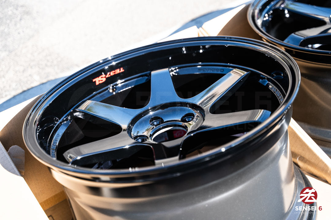 Volk TE37SL / 19x9.5 +22、19x10.5 +35 / 5x112 / ダイヤモンドブラック