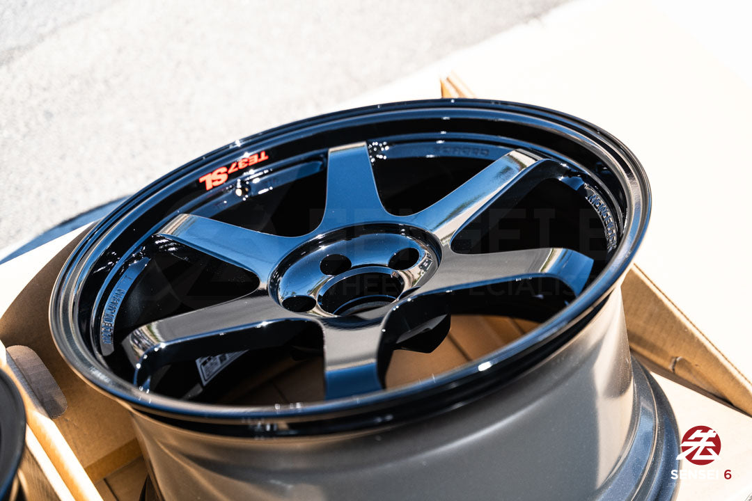 Volk TE37SL / 19x9.5 +22、19x10.5 +35 / 5x112 / ダイヤモンドブラック