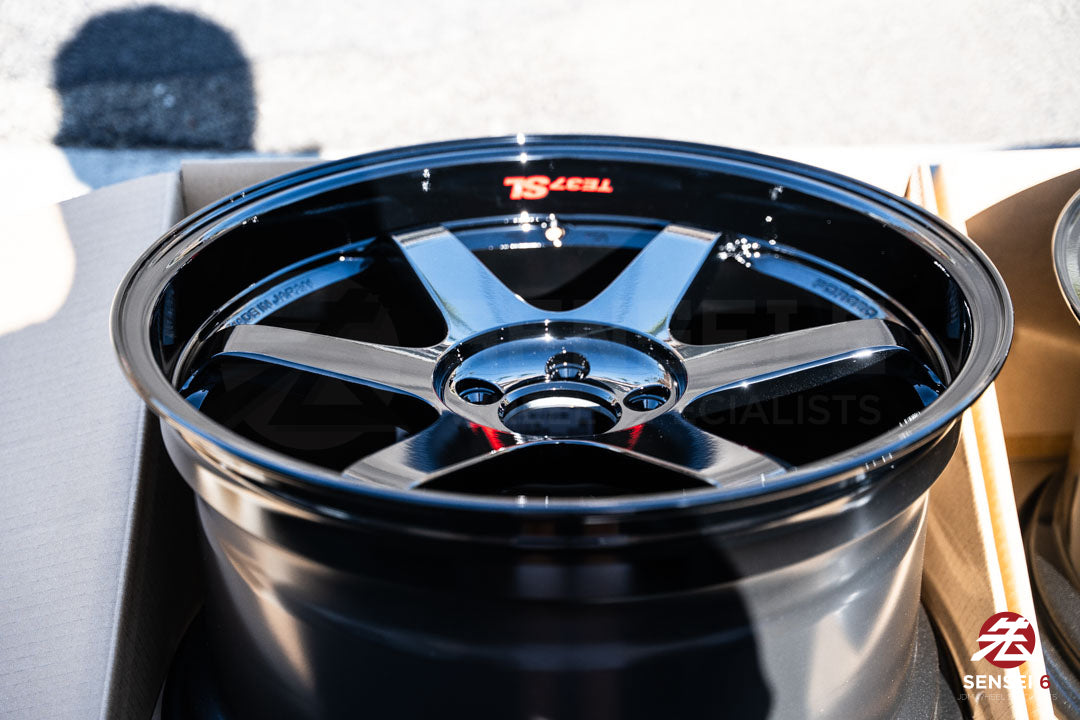 Volk TE37SL / 19x9.5 +22、19x10.5 +35 / 5x112 / ダイヤモンドブラック