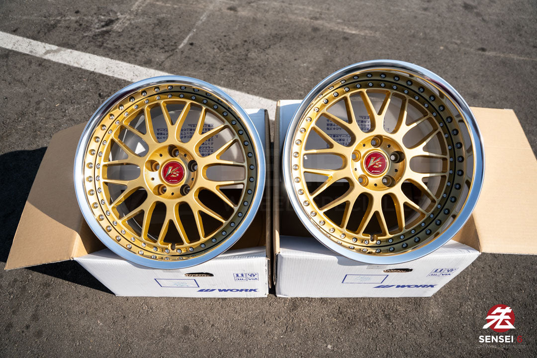 ワーク VSKF# / 18x9.5 +14、18x10.5 +15 / 5x114.3 / ライトグレーシルバー
