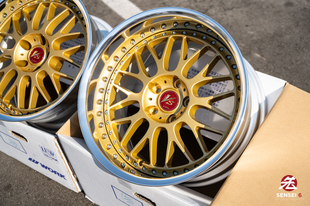 ワーク VSKF# / 18x9.5 +14、18x10.5 +15 / 5x114.3 / ライトグレーシルバー