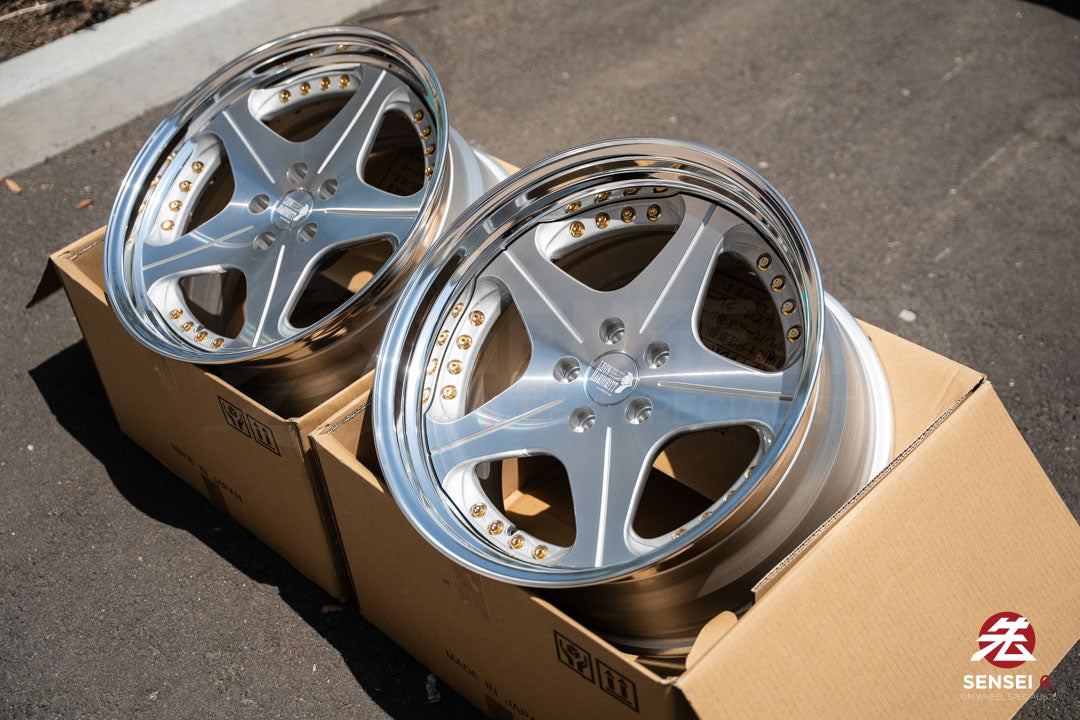 ワークマイスター S1 3P / 18x9.5 +24 / 5x114.3 / バフ仕上げ