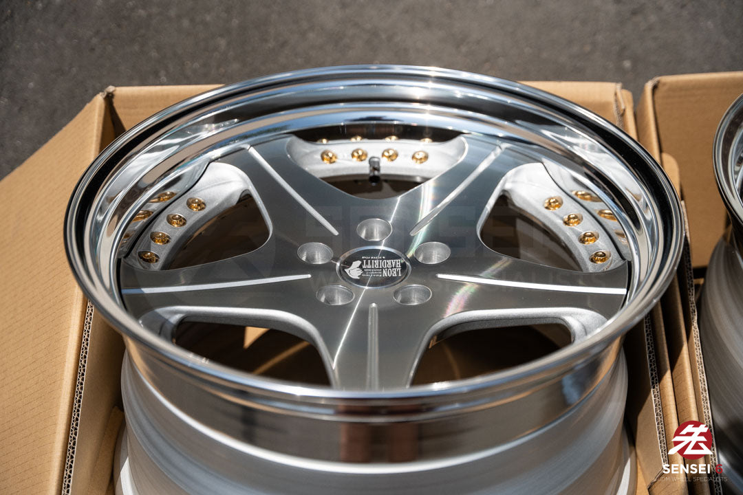 ワークマイスター S1 3P / 18x9.5 +24 / 5x114.3 / バフ仕上げ