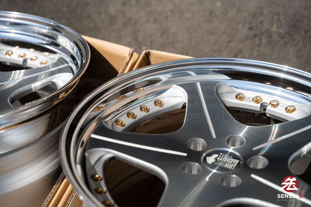 ワークマイスター S1 3P / 18x9.5 +24 / 5x114.3 / バフ仕上げ