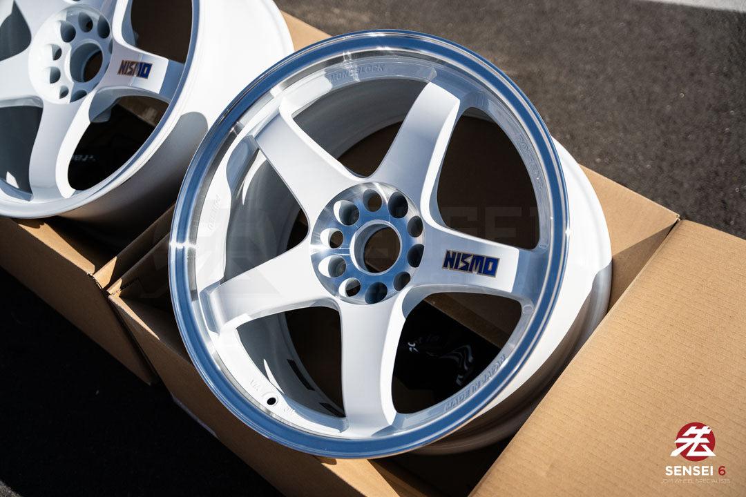 Nismo LMGT4 40th Anniversary / 18x9.5 +12 / 5x114.3 / White Rim DC