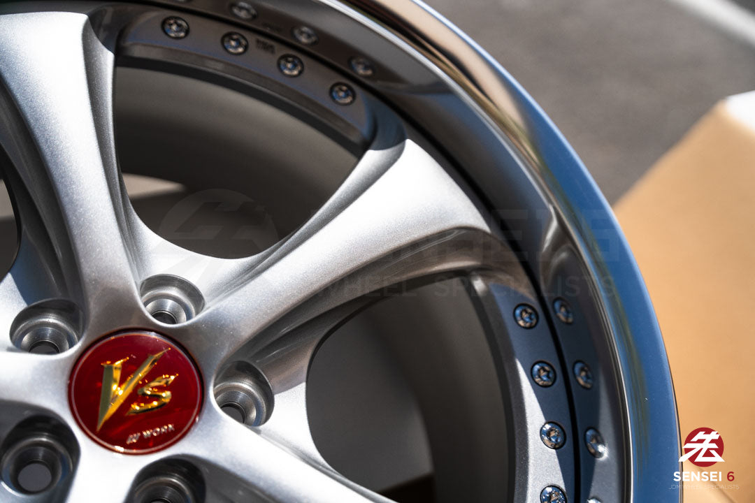 Work VSKF# / 18x9.5 +34 / 5x114.3 / Light Gray Silver (LGS)