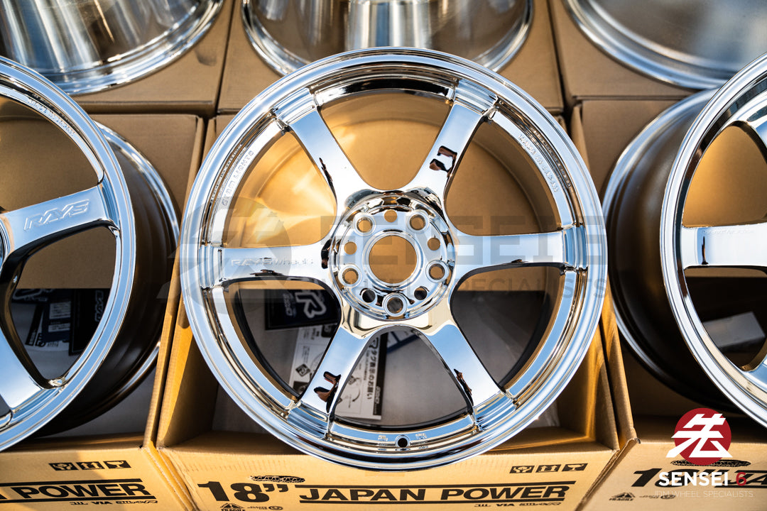 Gram Lights 57DR / 18x9.5 +38 / 5x100 / Chrome