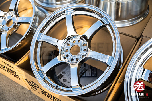 グラムライト 57DR / 18x9.5 +38 / 5x100 / クローム