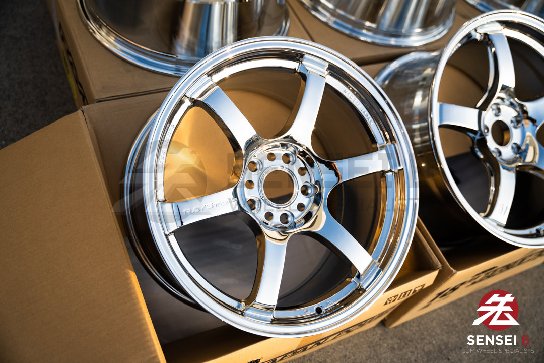 Gram Lights 57DR / 18x9.5 +22 / 5x114.3 / Chrome