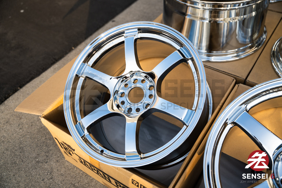 Gram Lights 57DR / 18x9.5 +22 / 5x114.3 / Chrome