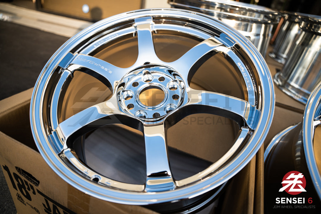 Gram Lights 57DR / 18x9.5 +22 / 5x114.3 / Chrome
