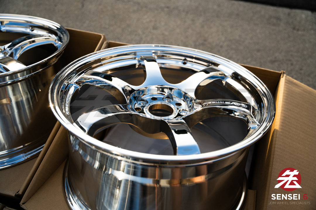 Gram Lights 57DR / 18x9.5 +22 / 5x114.3 / Chrome