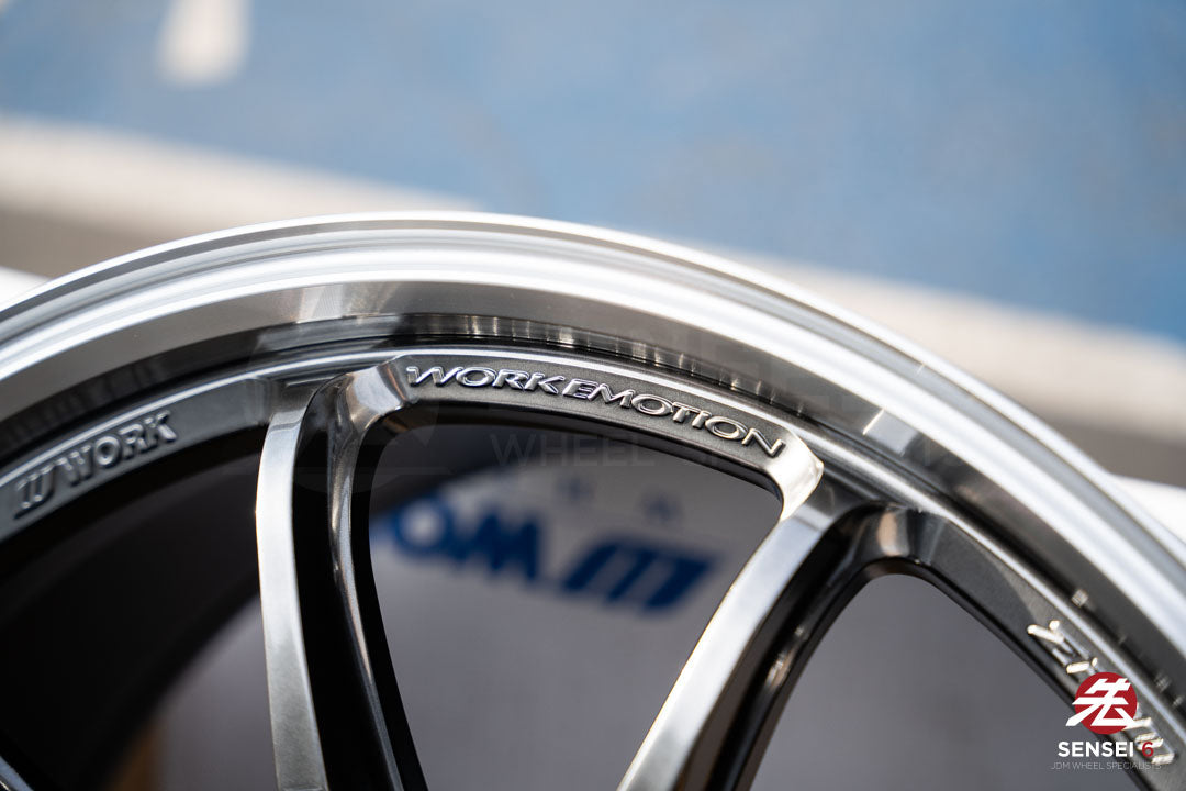 Work Emotion ZR10 1P / 19x8.5 +38, 19x9.5 +38 / 5x114.3 / Glim Black Diamond Cut Rim (GTKRC)