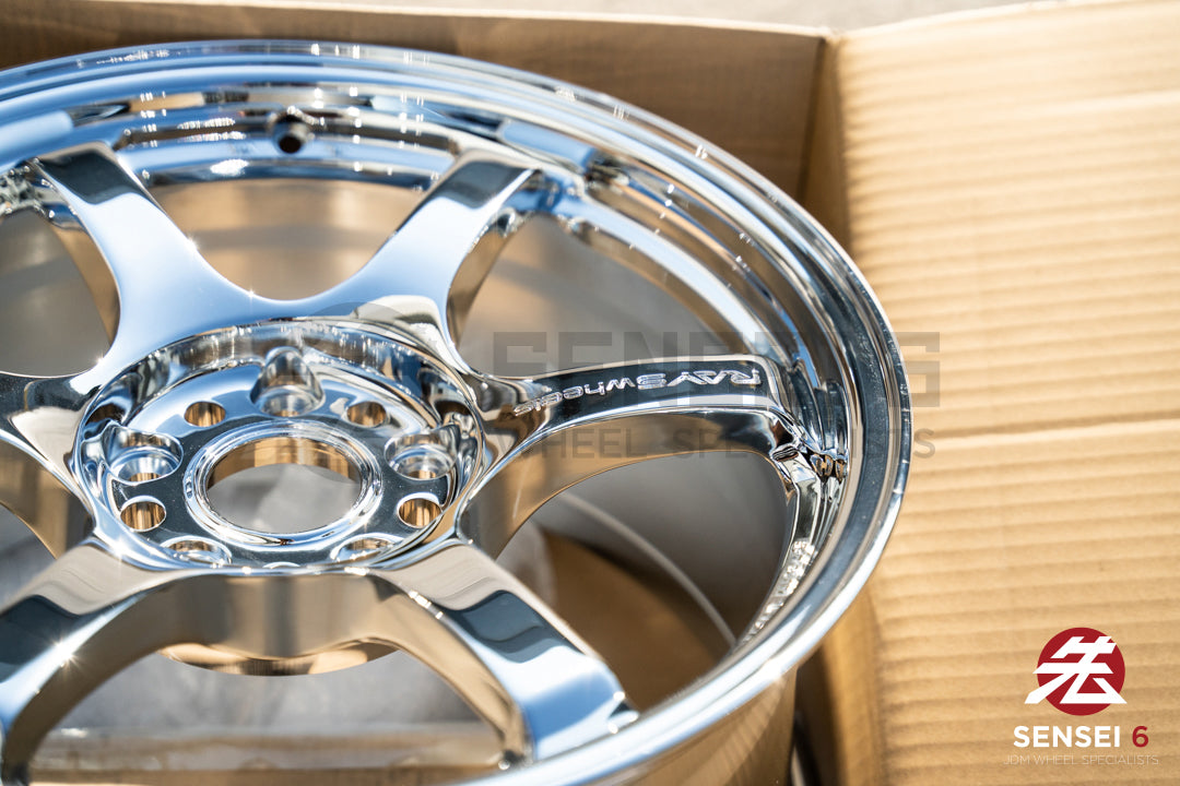 グラムライト 57DR / 17x9 +38 / 5x114.3 / クローム