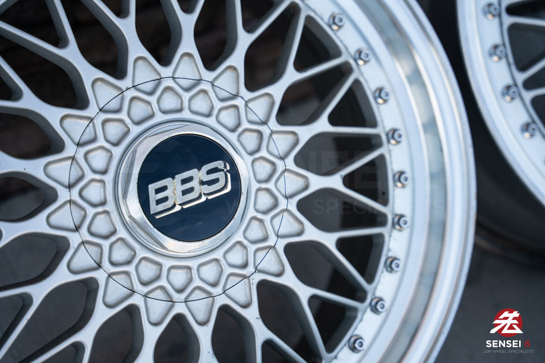 18" BBS Super RS (Used Wheels) / 5x114.3 / 18x8 +42, 18x9 +37 / Silver