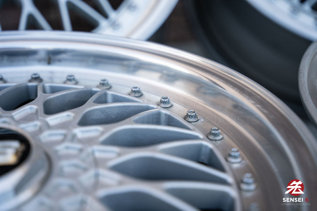 18" BBS Super RS (Used Wheels) / 5x114.3 / 18x8 +42, 18x9 +37 / Silver