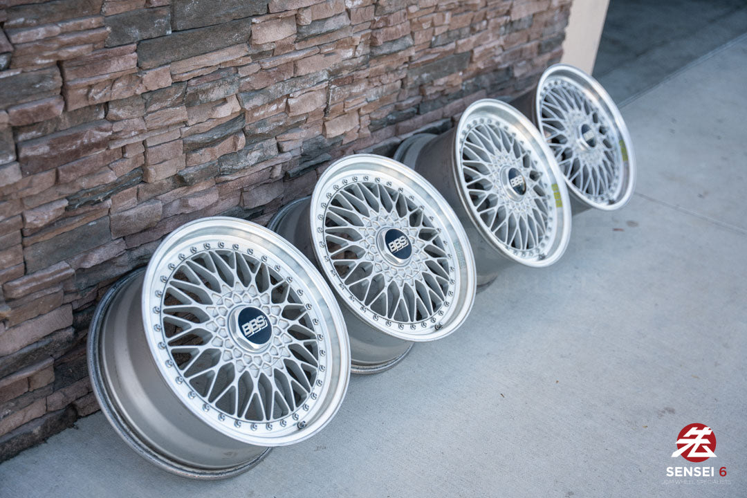 18" BBS Super RS (Used Wheels) / 5x114.3 / 18x8 +42, 18x9 +37 / Silver