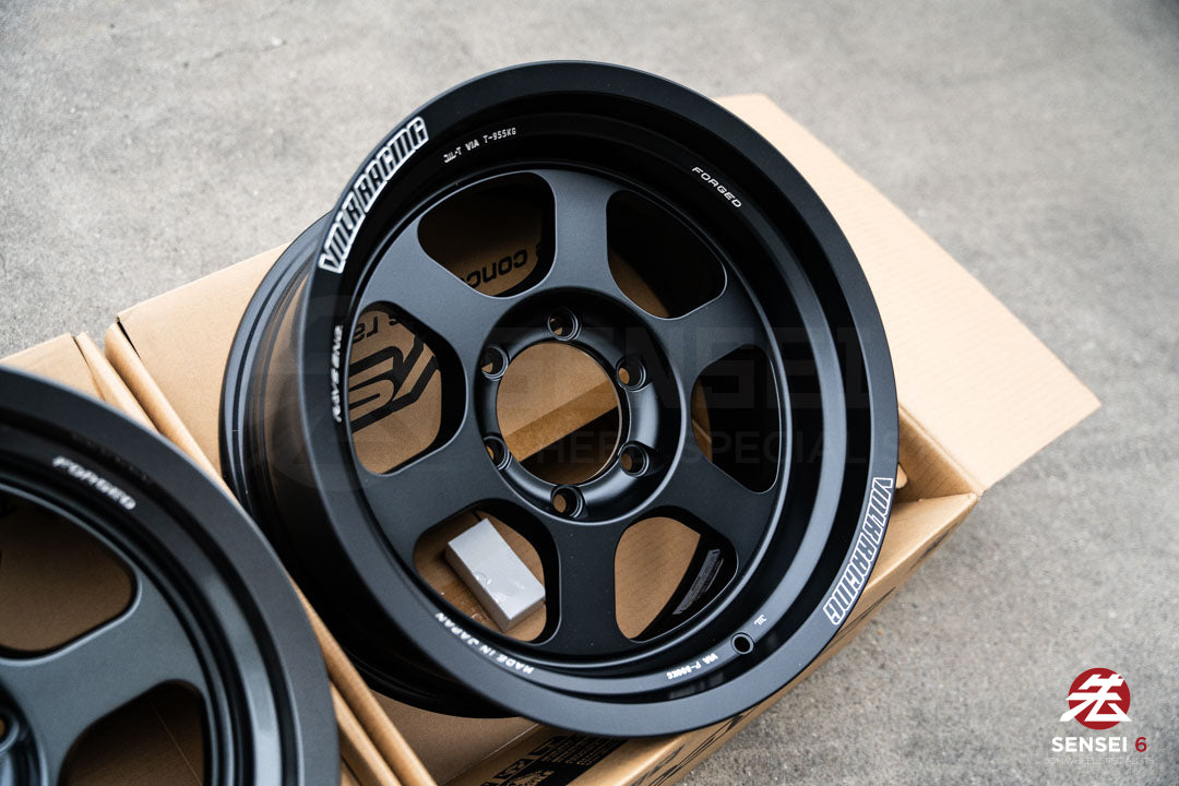 Volk TE37XT M-Spec / 17x8.5 -10 / 6x139.7 / Matte Black (MB)