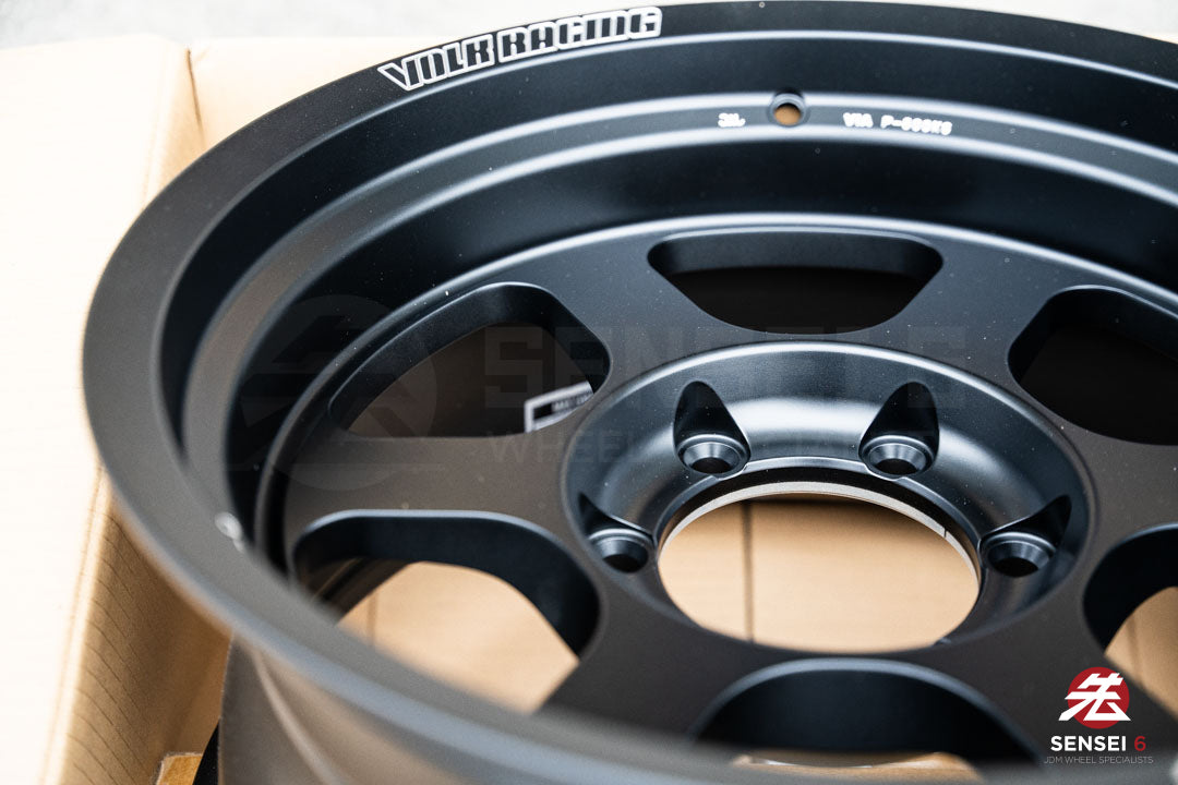 Volk TE37XT M-Spec / 17x8.5 -10 / 6x139.7 / Matte Black (MB)