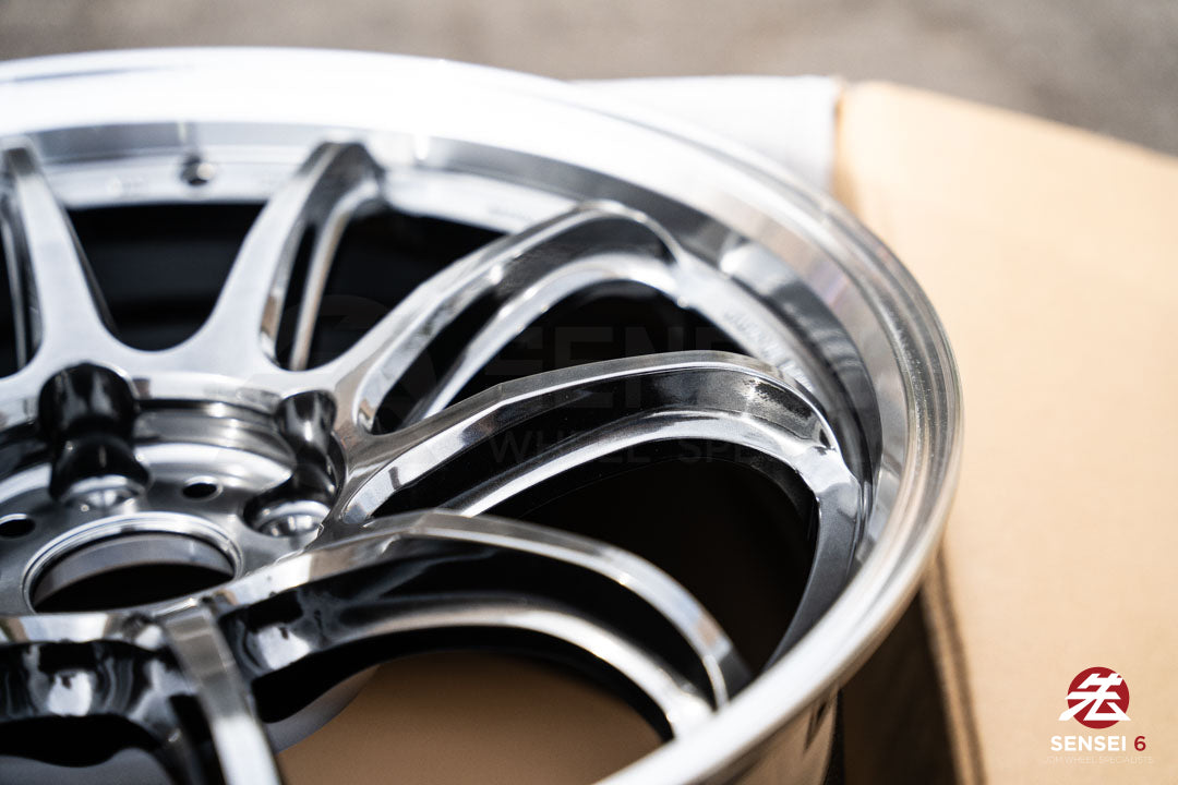 Work Emotion ZR10 1P / 18x9.5 +38 / 5x114.3 / Titanio con corte de diamante (HGLC)