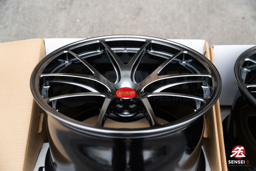 BBS RI-A / 18x10 +25, 18x11 +37 / 5x120 / Diamond Black