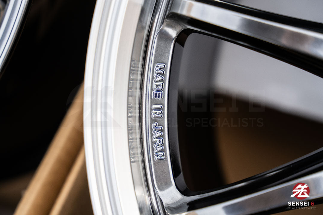 Work Emotion ZR10 1P / 18x9.5 +22 / 5x114.3 / Llanta Glim Black con corte de diamante (GTKRC)