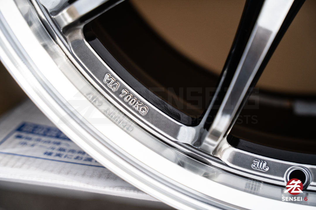 Work Emotion ZR10 1P / 18x9.5 +22 / 5x114.3 / Llanta Glim Black con corte de diamante (GTKRC)
