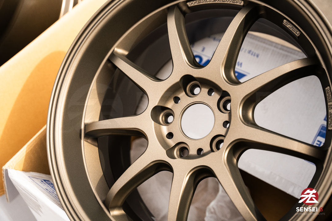 Work Emotion D9R 1P / 18x9.5 +38 / 5x114.3 / Matte Bronze (AHG)