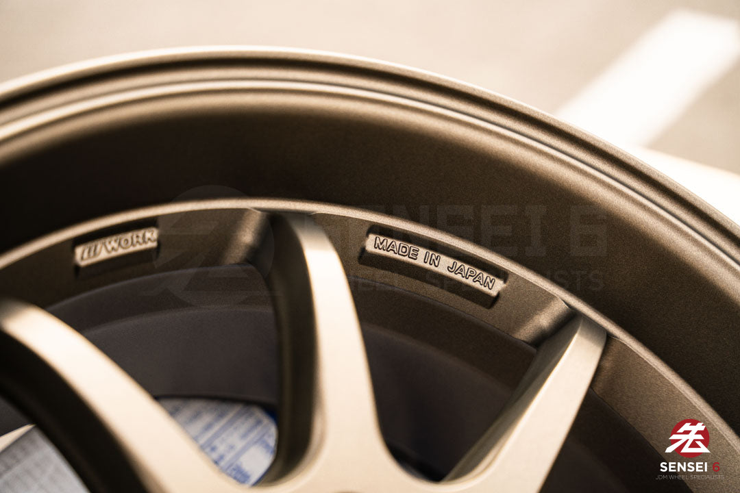 Work Emotion D9R 1P / 18x9.5 +38 / 5x114.3 / Matte Bronze (AHG)