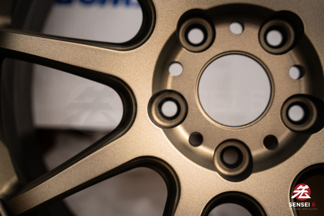 Work Emotion D9R 1P / 18x9.5 +38 / 5x114.3 / Matte Bronze (AHG)