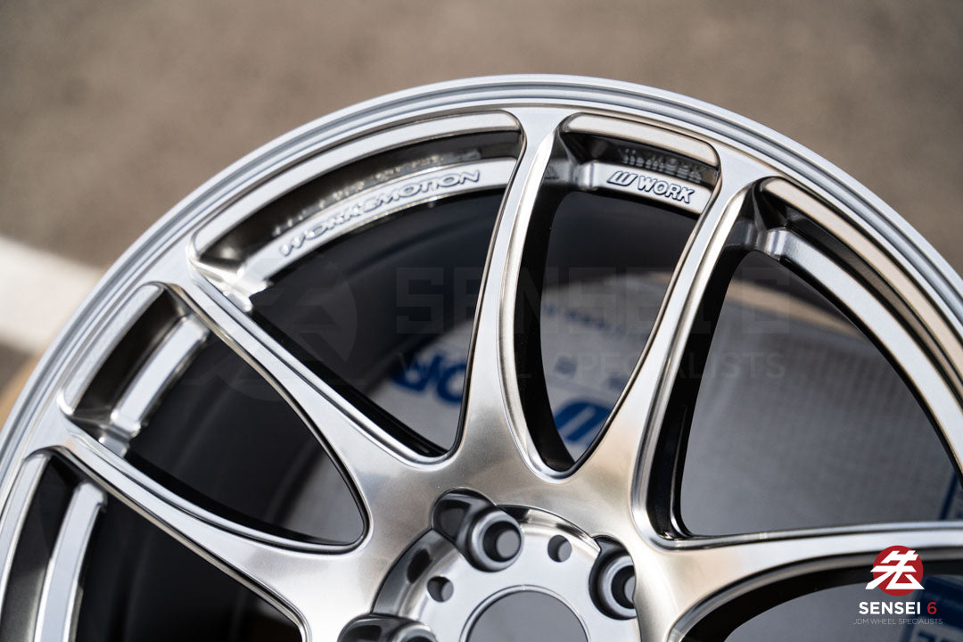 Work Emotion CR Kiwami / 18x9.5 +12 / 5x114.3 / Plata GT (GTS)