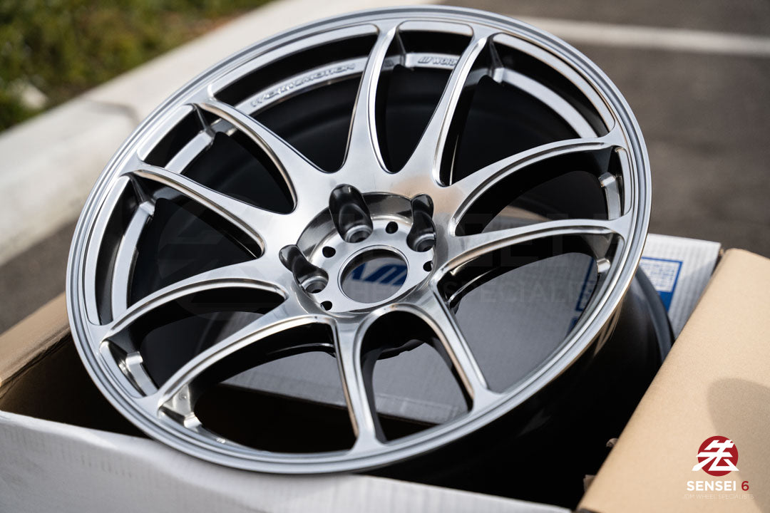 Work Emotion CR Kiwami / 18x9.5 +12 / 5x114.3 / Plata GT (GTS)