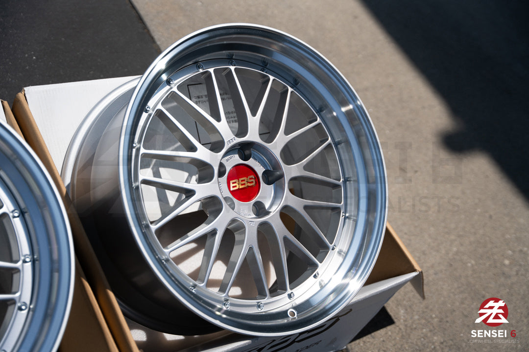BBS LM / 20x9.5 +8, 20x10.5 +15 / 5x112 / Diamond Silver