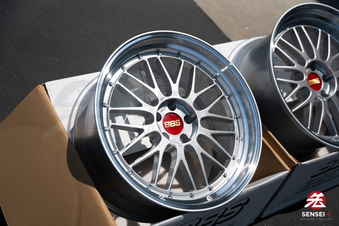 BBS LM / 20x9.5 +8, 20x10.5 +15 / 5x112 / Diamond Silver