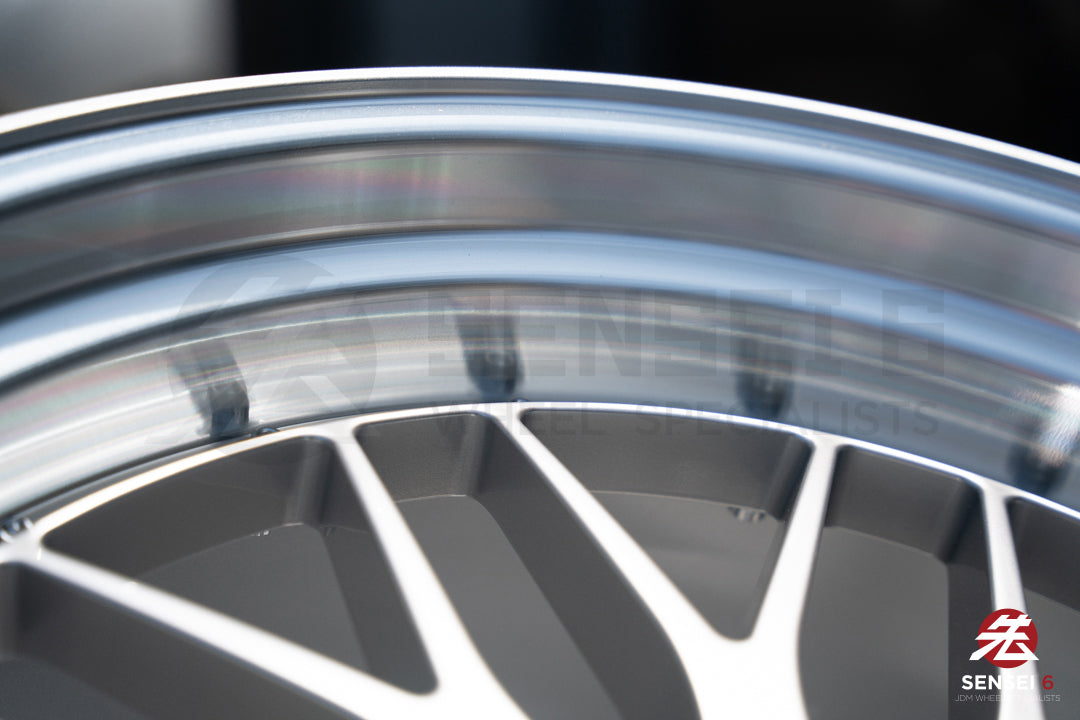 BBS LM / 20x9.5 +8, 20x10.5 +15 / 5x112 / Diamond Silver