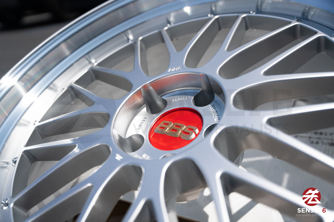 BBS LM / 20x9.5 +8, 20x10.5 +15 / 5x112 / Diamond Silver