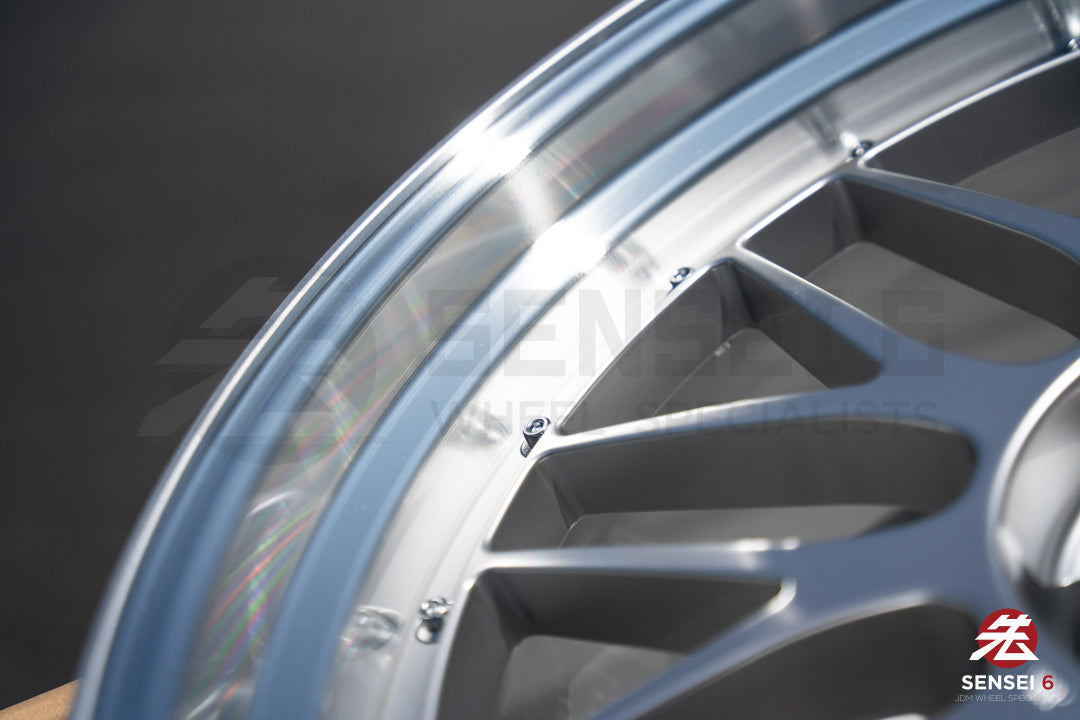 BBS LM / 20x9.5 +8, 20x10.5 +15 / 5x112 / Diamond Silver