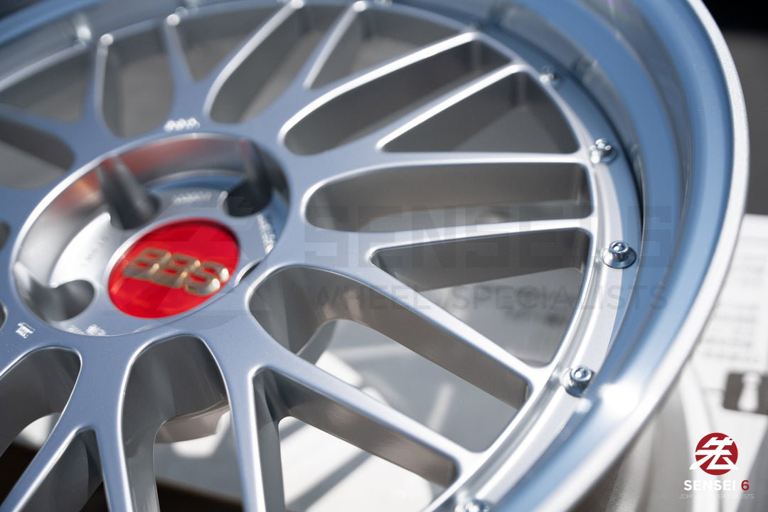BBS LM / 20x9.5 +8, 20x10.5 +15 / 5x112 / Diamond Silver