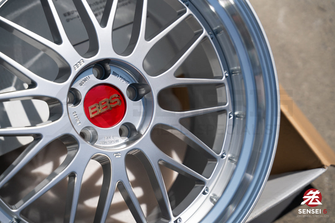 BBS LM / 20x9.5 +8, 20x10.5 +15 / 5x112 / Diamond Silver