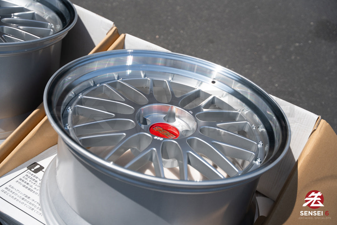 BBS LM / 20x9.5 +8, 20x10.5 +15 / 5x112 / Diamond Silver