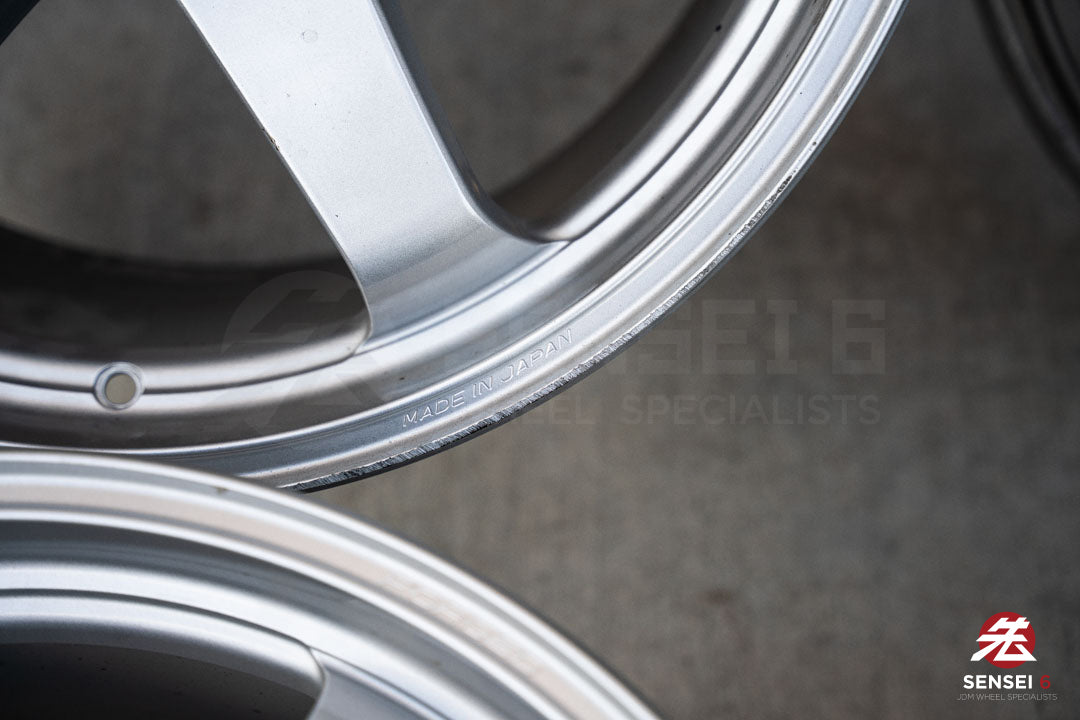 20" Volk TE37 Ultra M-Spec (Used Wheels) / 5x114.3 / 20x9.5 +28 / Diamond Silver