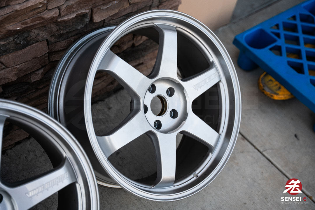 20" Volk TE37 Ultra M-Spec (Used Wheels) / 5x114.3 / 20x9.5 +28 / Diamond Silver